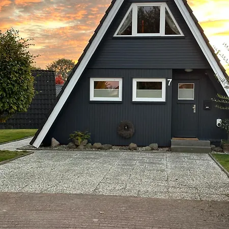 Nur-Dach-Haus Am Alfsee Rieste Exterior photo