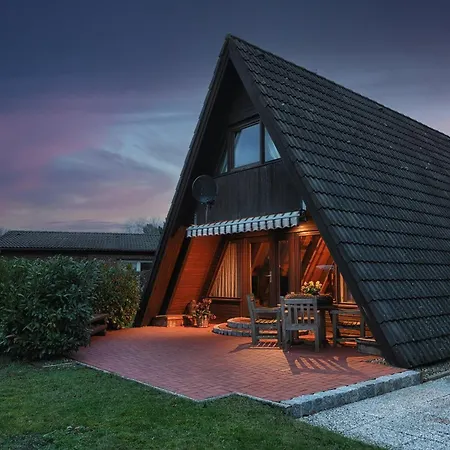 Nur-Dach-Haus Am Alfsee Rieste Exterior photo
